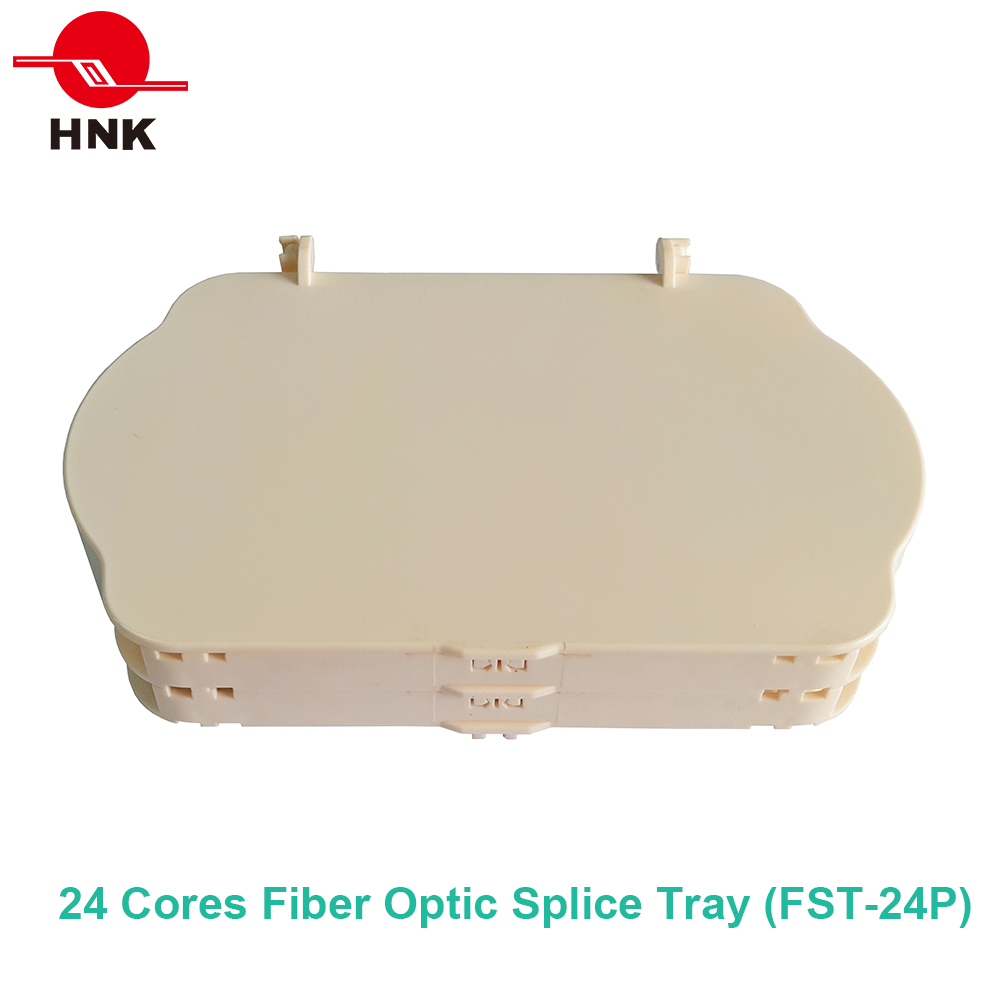 24 Cores Fiber optic Splice Tray with Splice Holders Module