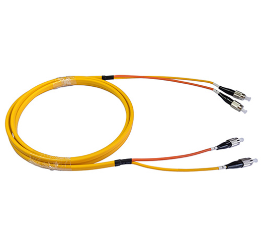 Duplex Ruggedized Flat Fiber Optic Patch Cord